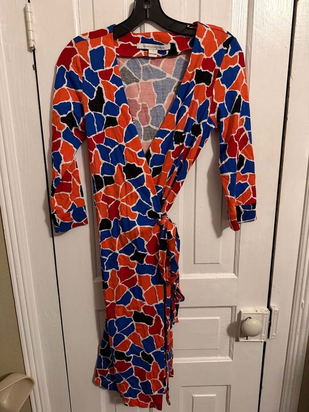 Diane von Furstenberg New Julian Two Wrap Dress Size 2